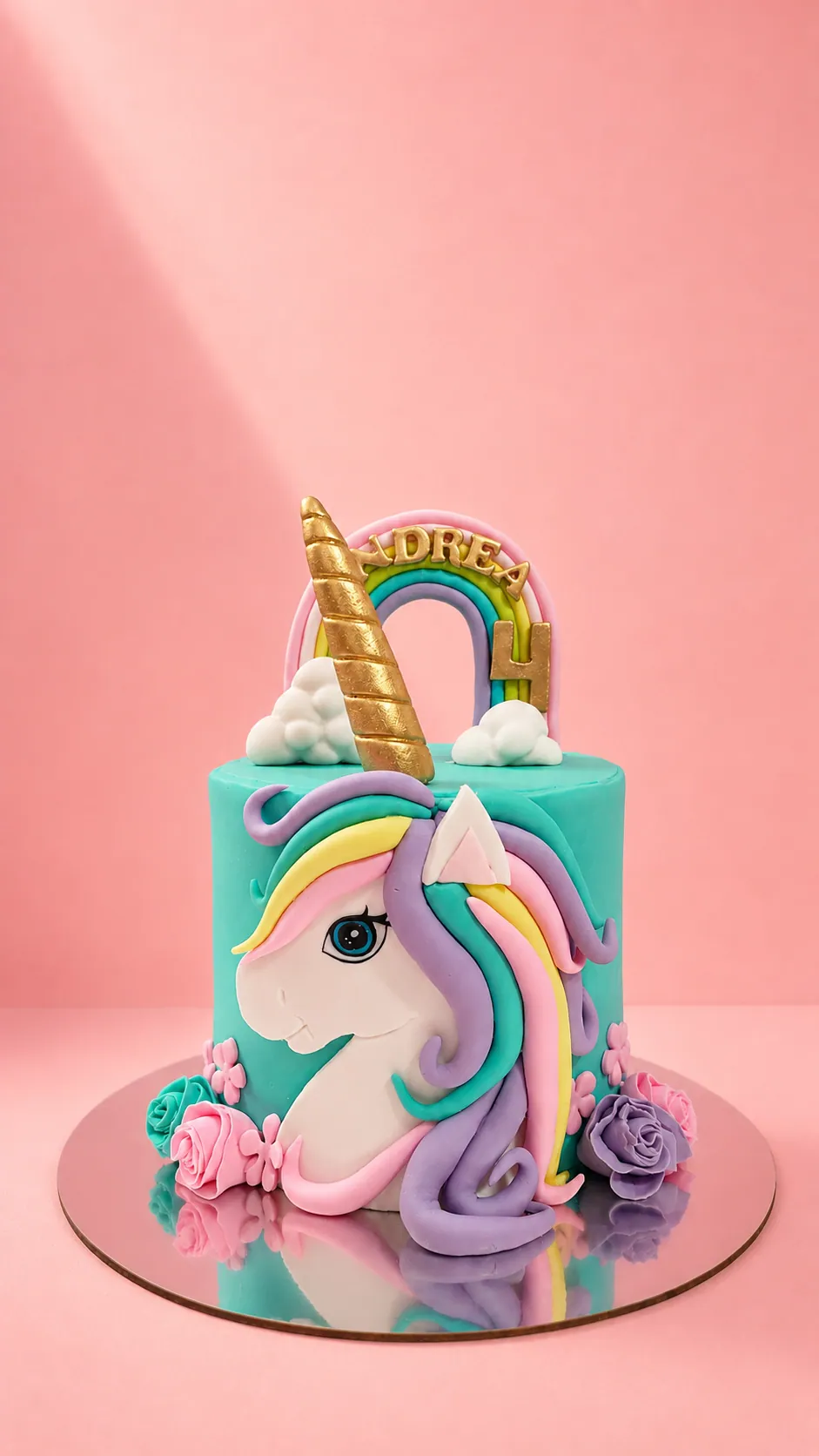 Torta temática unicornio - Chavela's Bakery